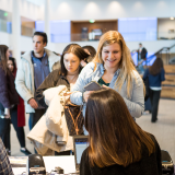 Students Checking-in at Career Event